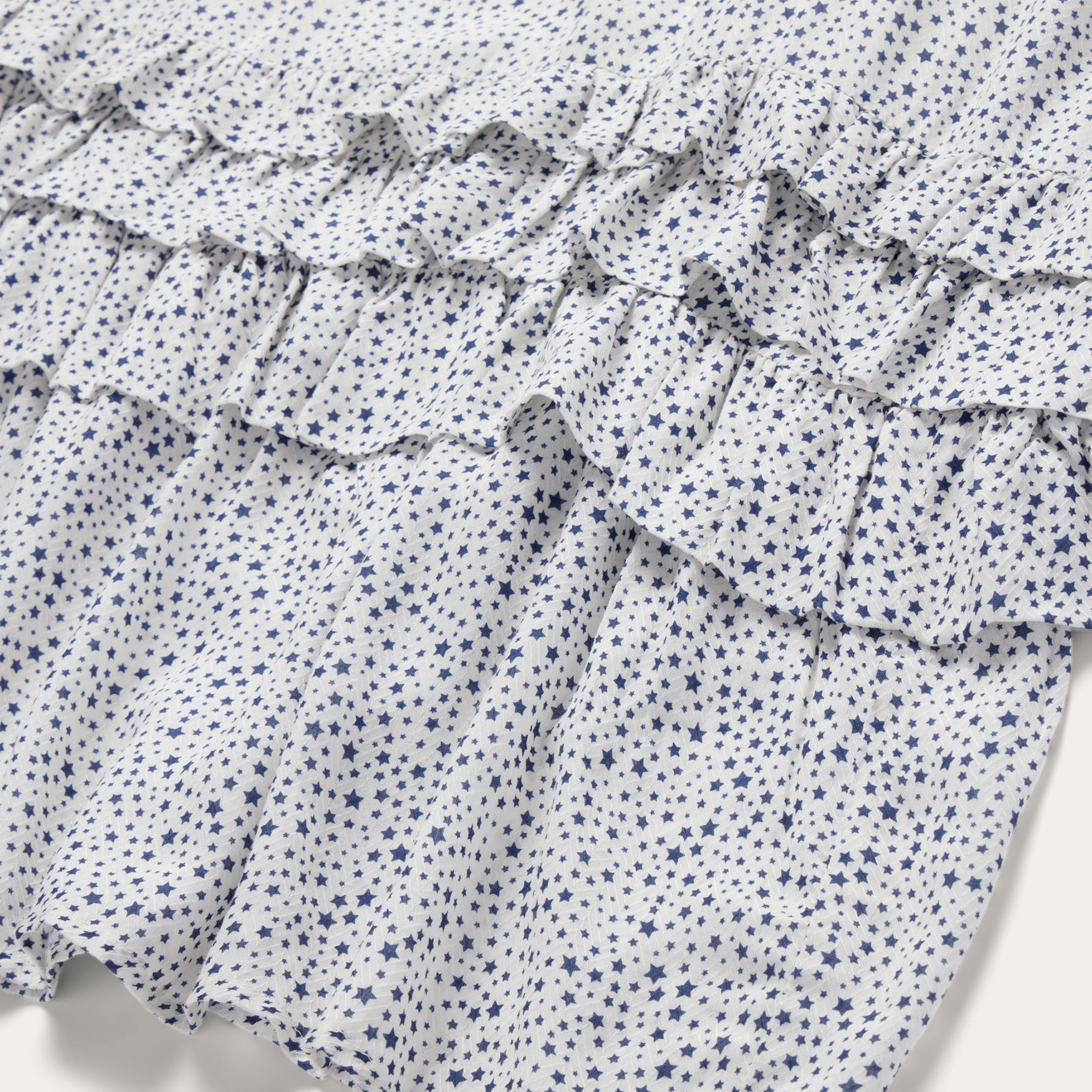 Stars Print Dress | Stetson White
