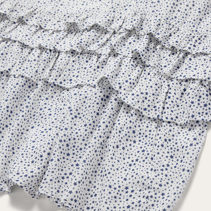 Stars Print Dress | Stetson White