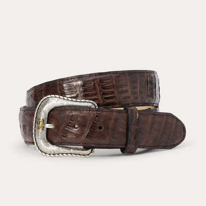 Caiman Western Tab Belt | Stetson Cigar Classic