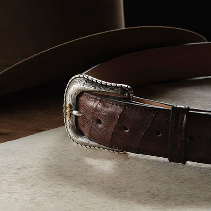 Caiman Western Tab Belt | Stetson Cigar Classic