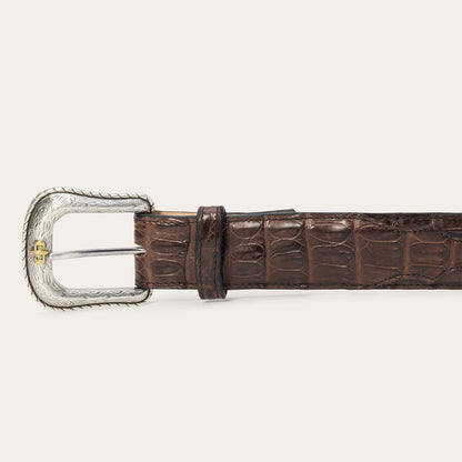 Caiman Western Tab Belt | Stetson Cigar Classic