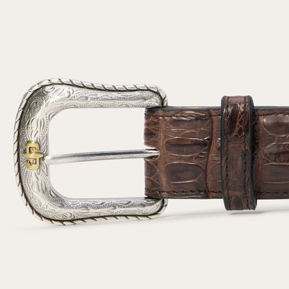 Caiman Western Tab Belt | Stetson Cigar Classic