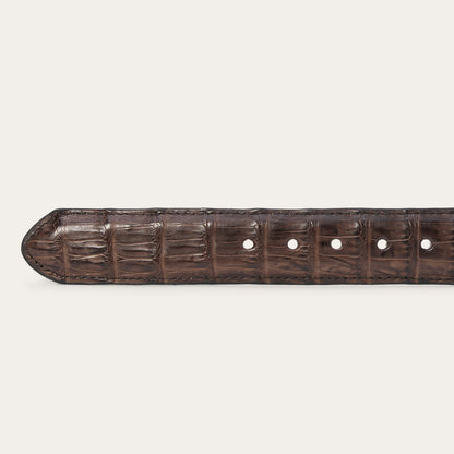 Caiman Western Tab Belt - 1 1/4" Width | Stetson Cigar Classic