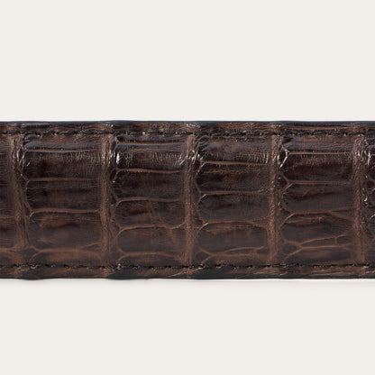 Caiman Western Tab Belt - 1 1/4" Width | Stetson Cigar Classic