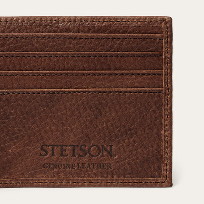 Steer Head Bi-Fold Wallet | Stetson Brown
