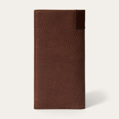 Steer Head Checkbook | Stetson Brown