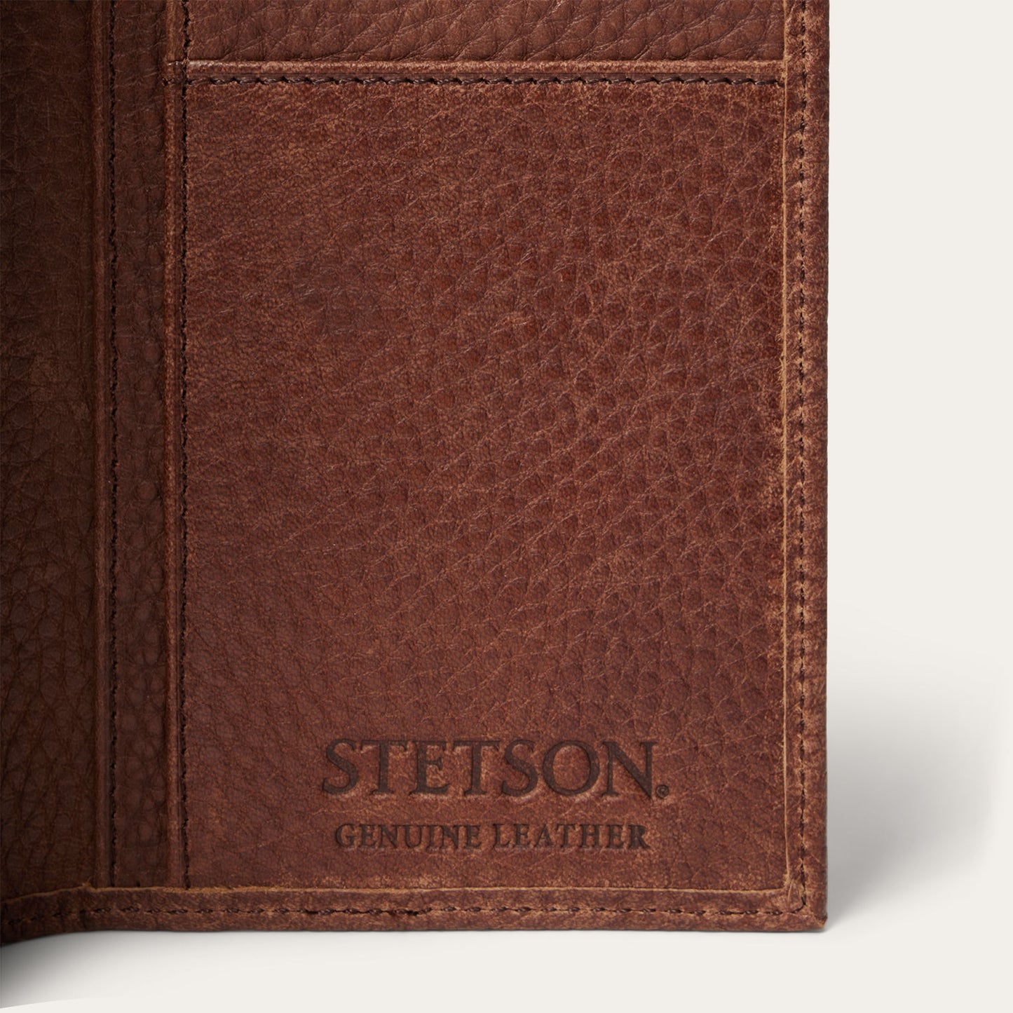 Steer Head Checkbook | Stetson Brown