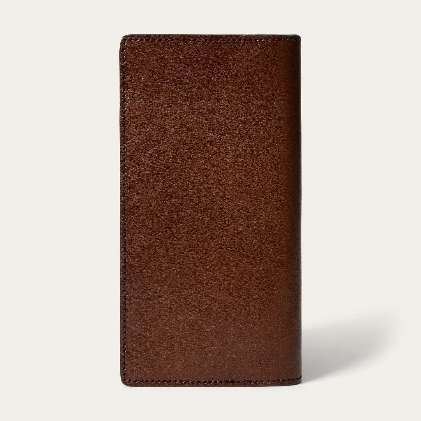 Tooled Checkbook | Stetson Brown
