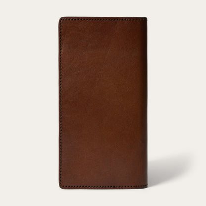 Tooled Checkbook | Stetson Brown