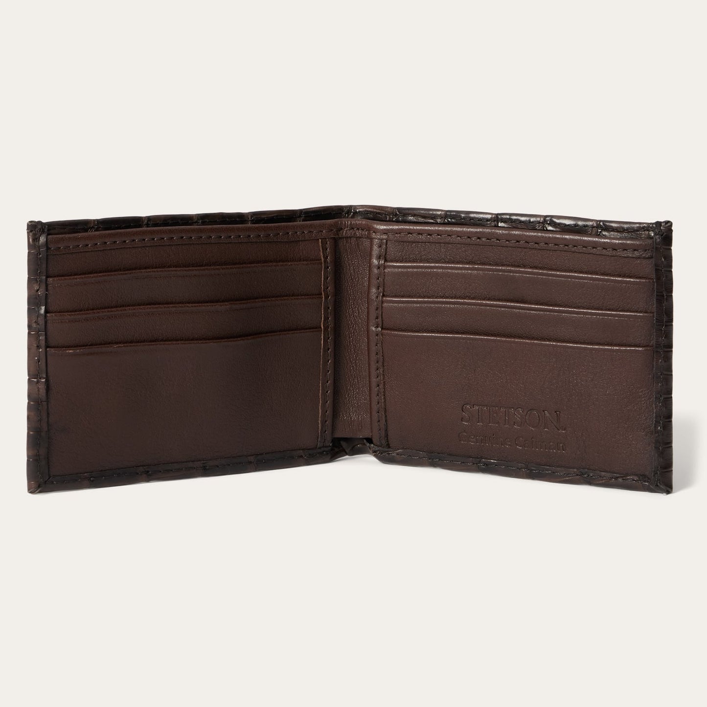 Caiman Bi-Fold Wallet | Stetson Cigar Classic