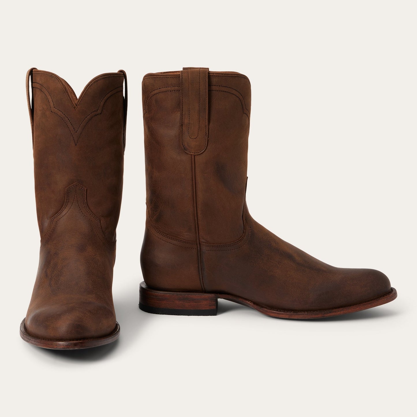 Cassidy Roper Boots | Stetson Brown