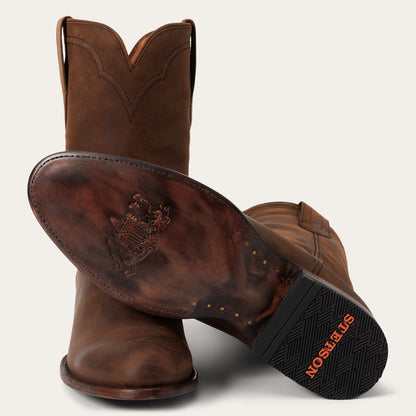 Cassidy Roper Boots | Stetson Brown
