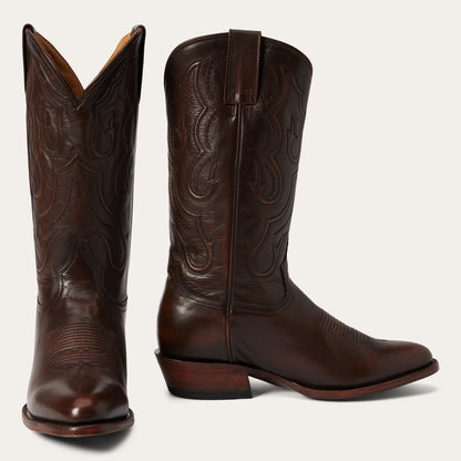 Carlisle Western Boots | Stetson Burnished Brown