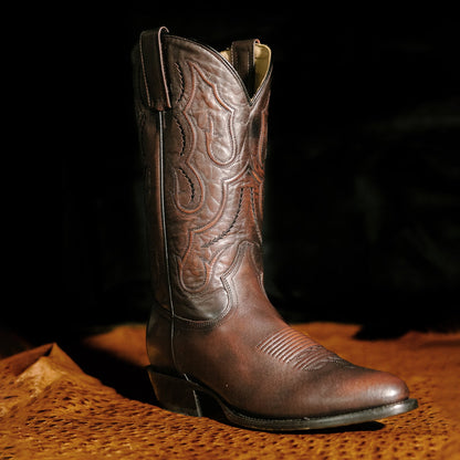 Carlisle Western Boots | Stetson Burnished Brown