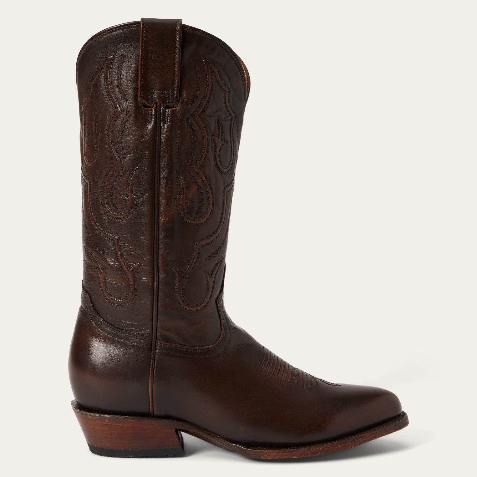 Carlisle Western Boots | Stetson Burnished Brown