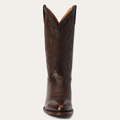 Carlisle Western Boots | Stetson Burnished Brown
