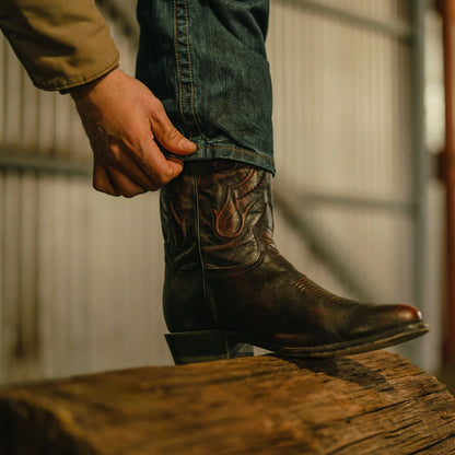 Carlisle Western Boots | Stetson Black Cherry
