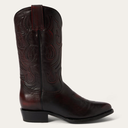 Carlisle Western Boots | Stetson Black Cherry