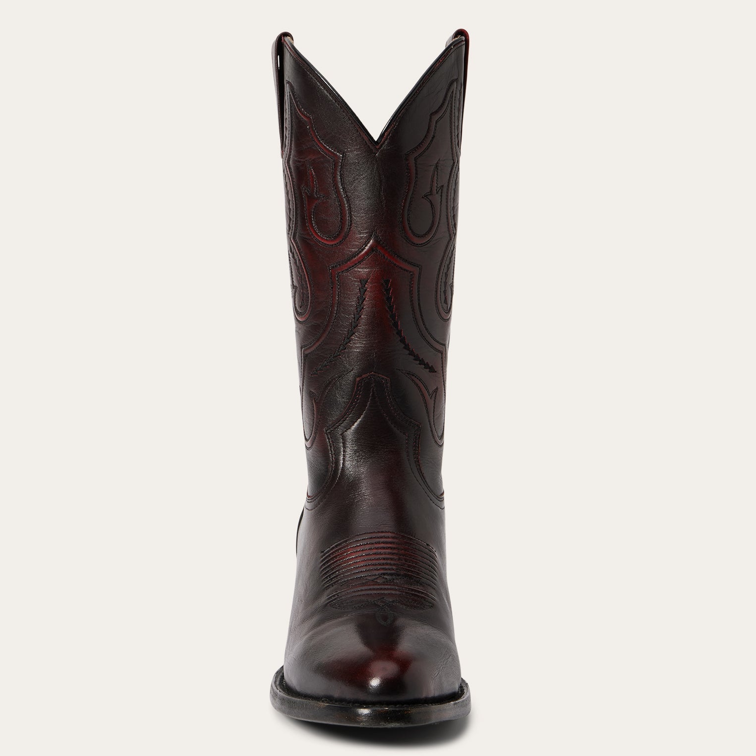 Carlisle Western Boots | Stetson Black Cherry