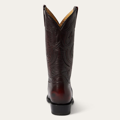 Carlisle Western Boots | Stetson Black Cherry