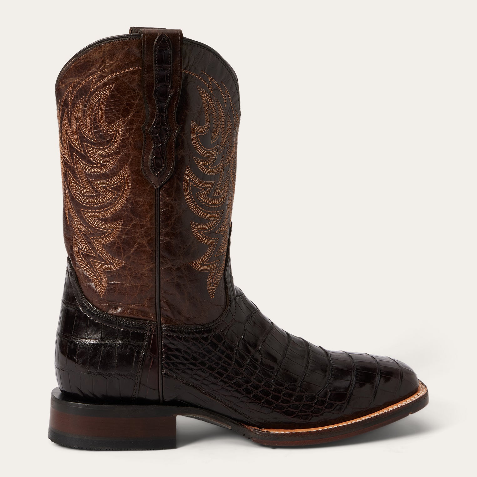 Aces Alligator Boots | Stetson Brown