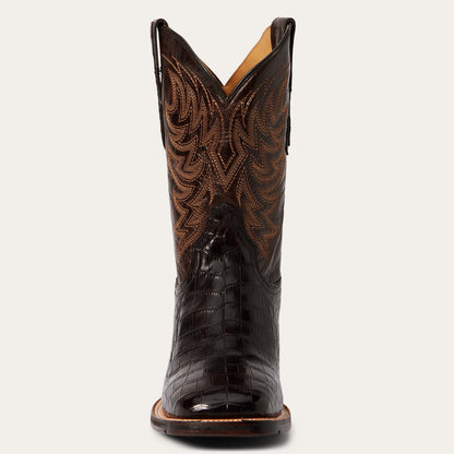 Aces Alligator Boots | Stetson Brown