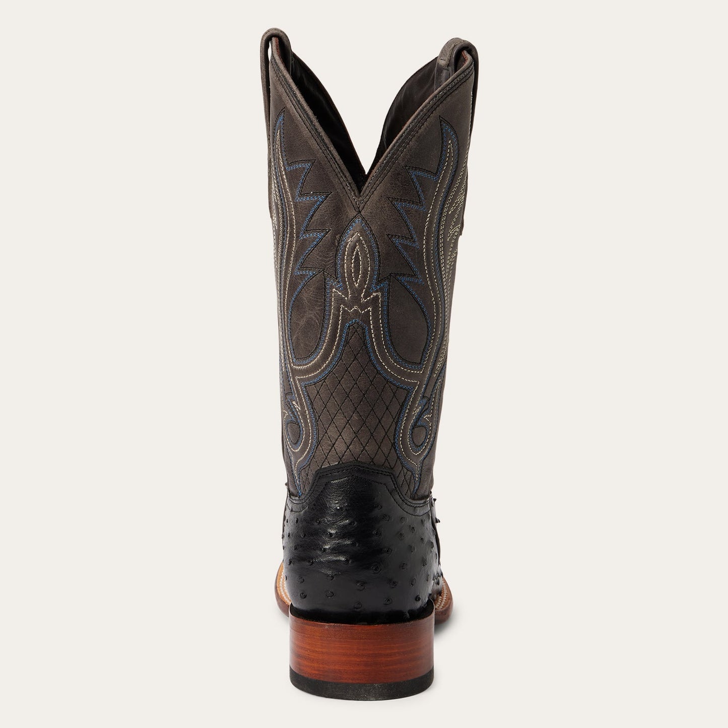 Ozzy Ostrich Boot | Stetson Black