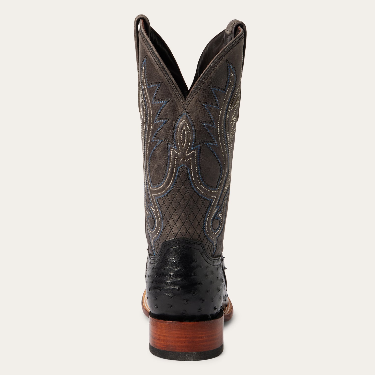 Ozzy Ostrich Boot | Stetson Black