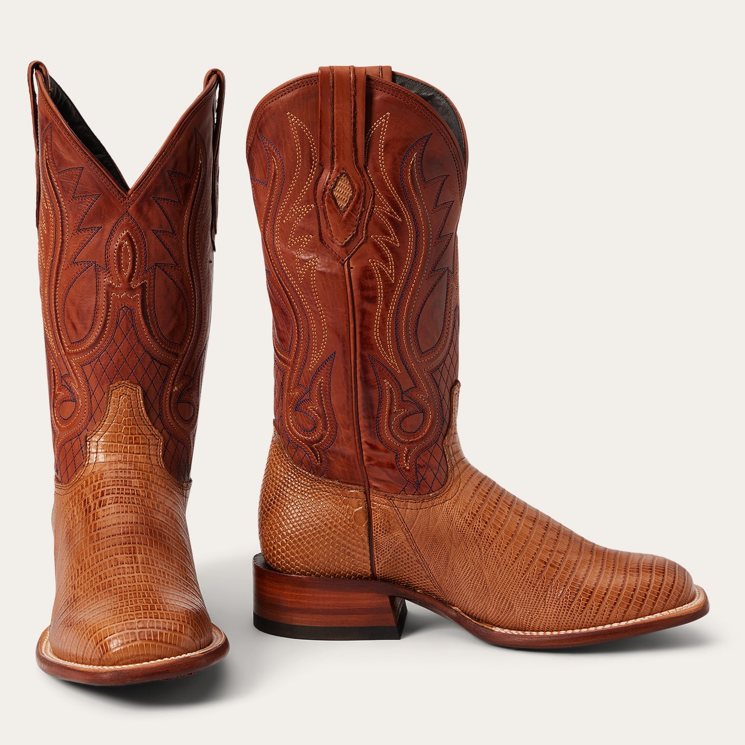 Arlington Teju Boot | Stetson Tan