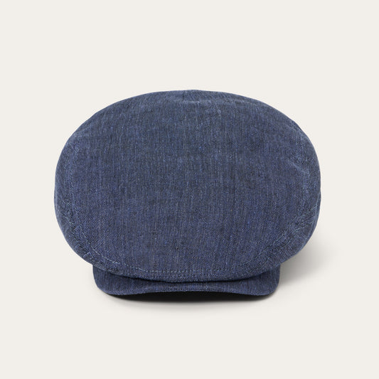 Linen Driver Cap | Stetson Blue
