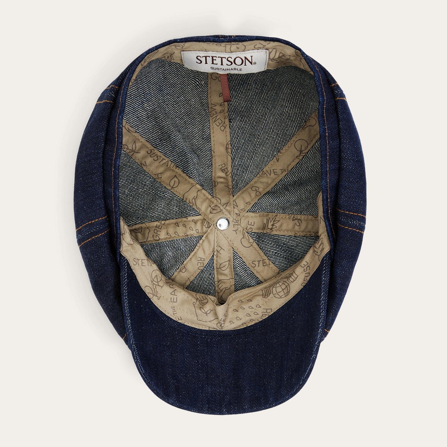 Sustainable Denim Hatteras | Stetson Dark Denim