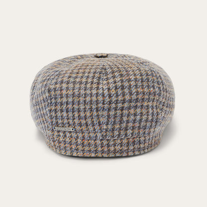 Linen/Cotton Houndstooth Hatteras | Stetson Multicolor Houndstooth