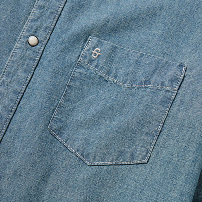 Chambray Denim Shirt | Stetson Blue