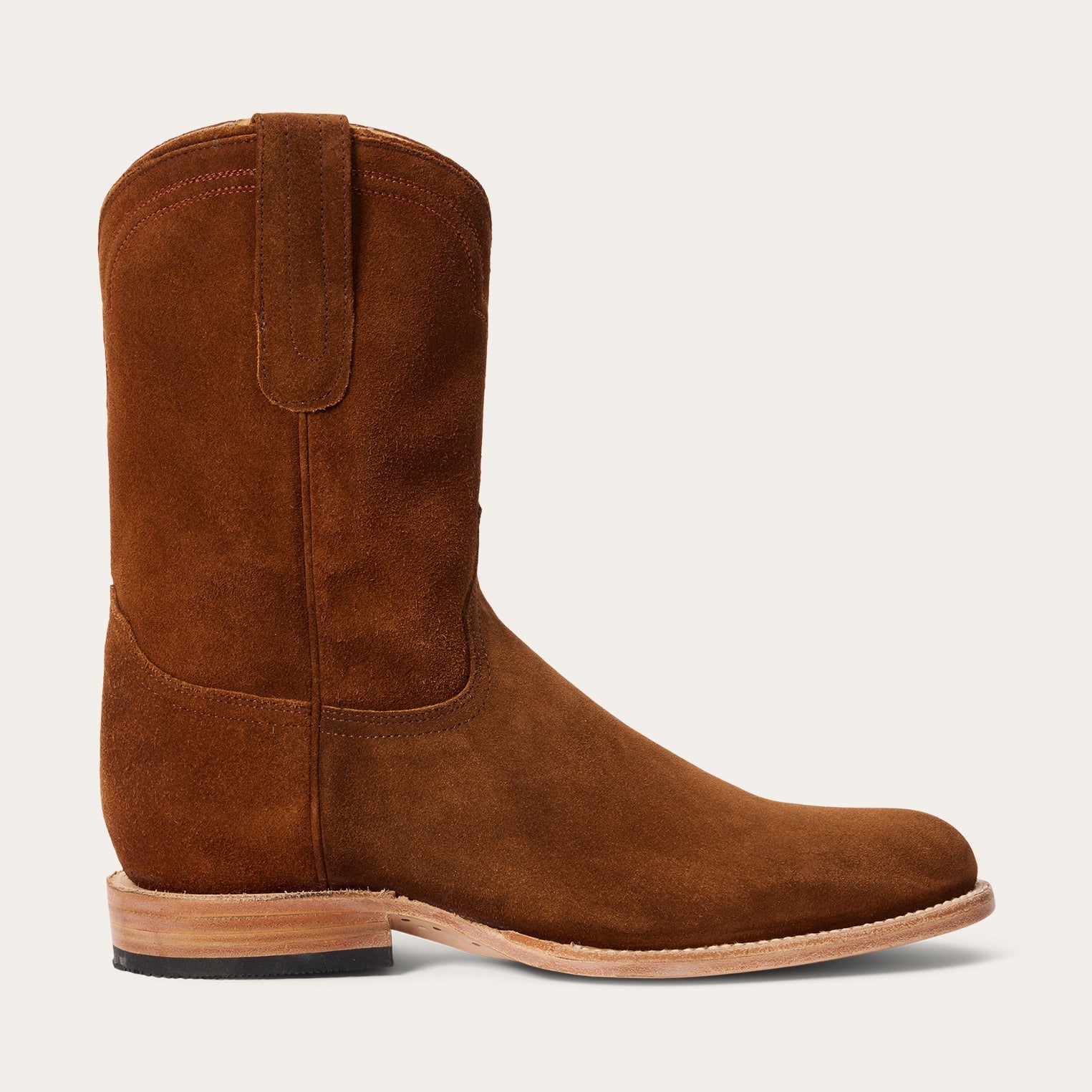 Rancher Zip Roper | Stetson Suede Brown
