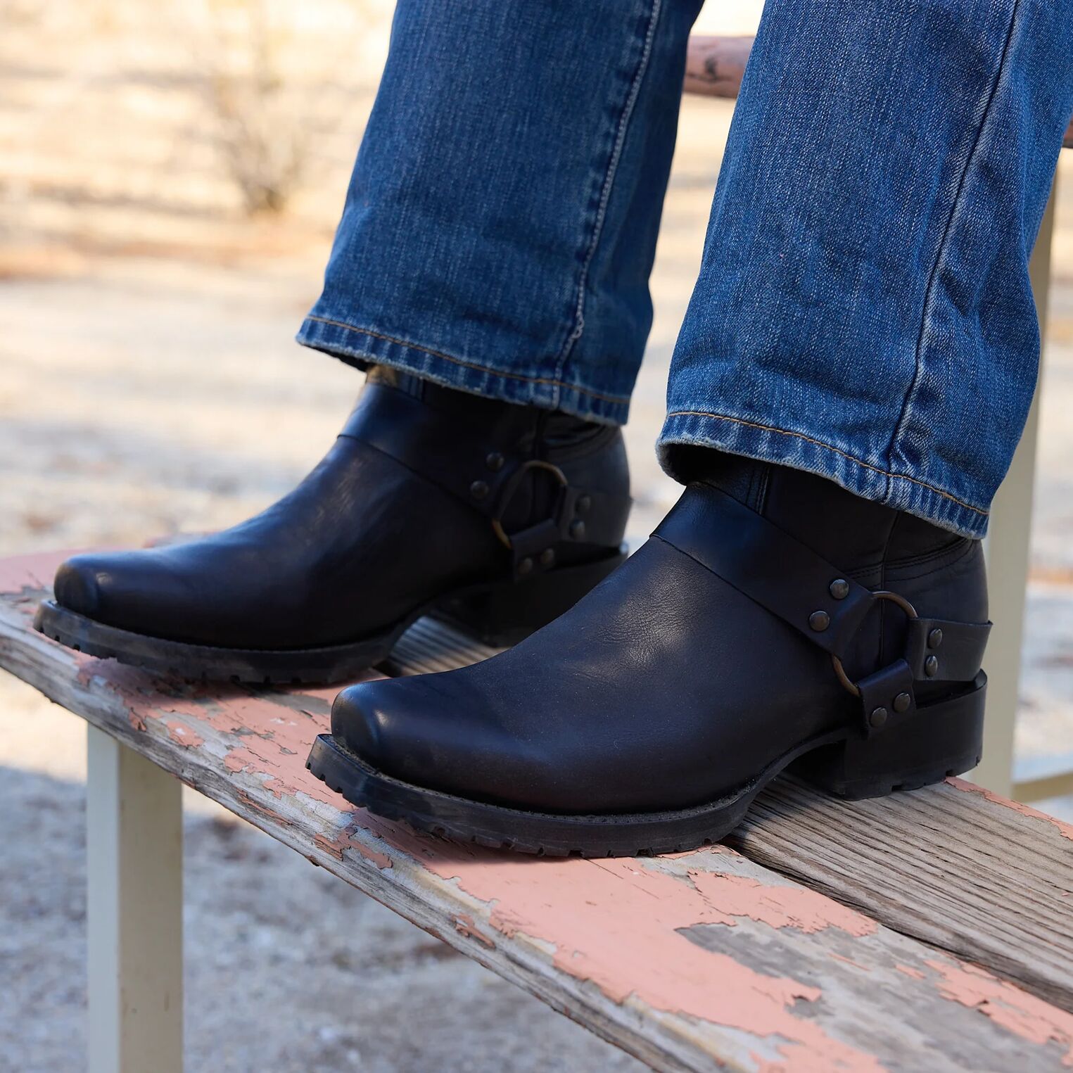 Heritage Harness Boots | Stetson Black