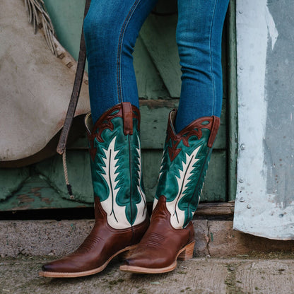 Jess Boots | Stetson Turquoise