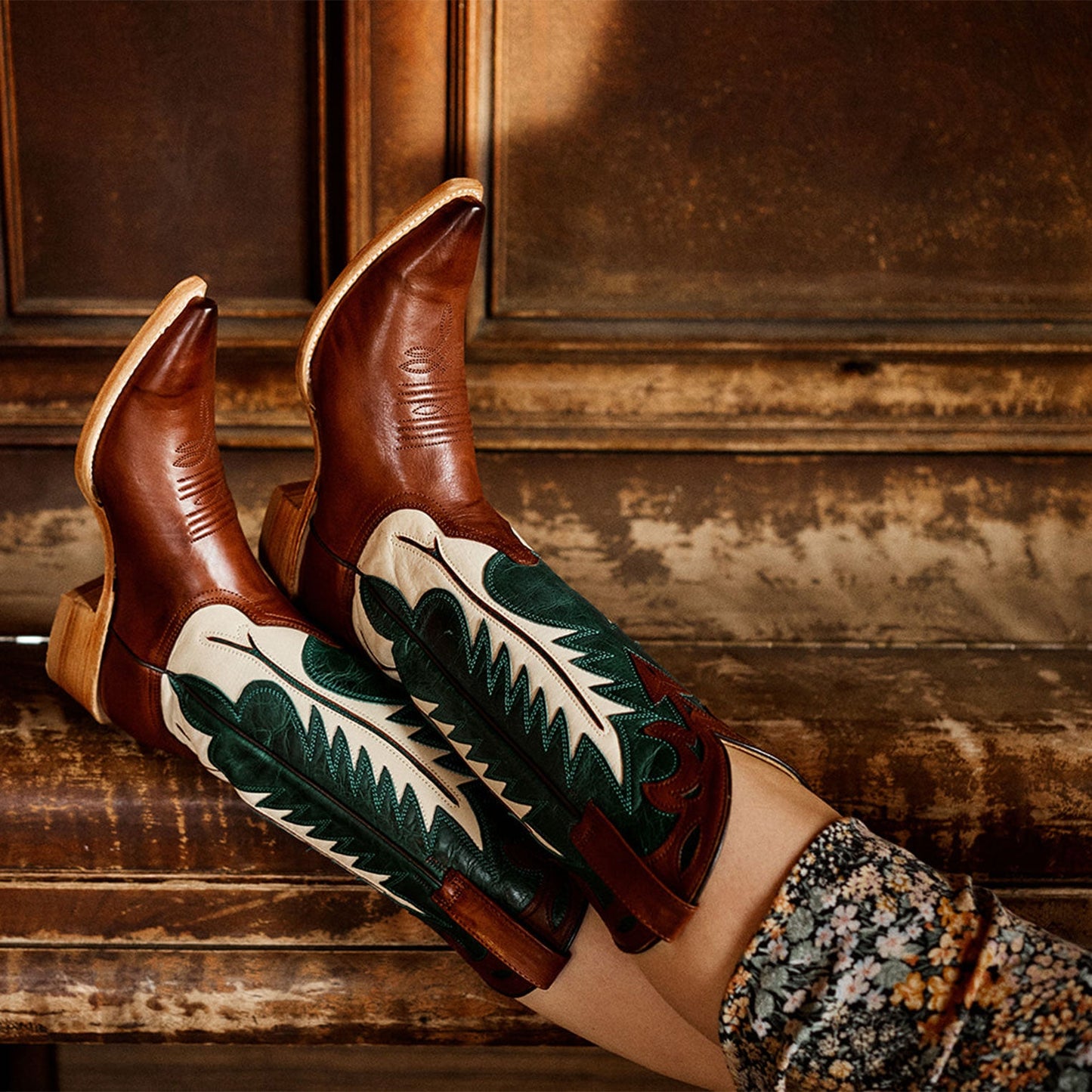 Jess Boots | Stetson Turquoise