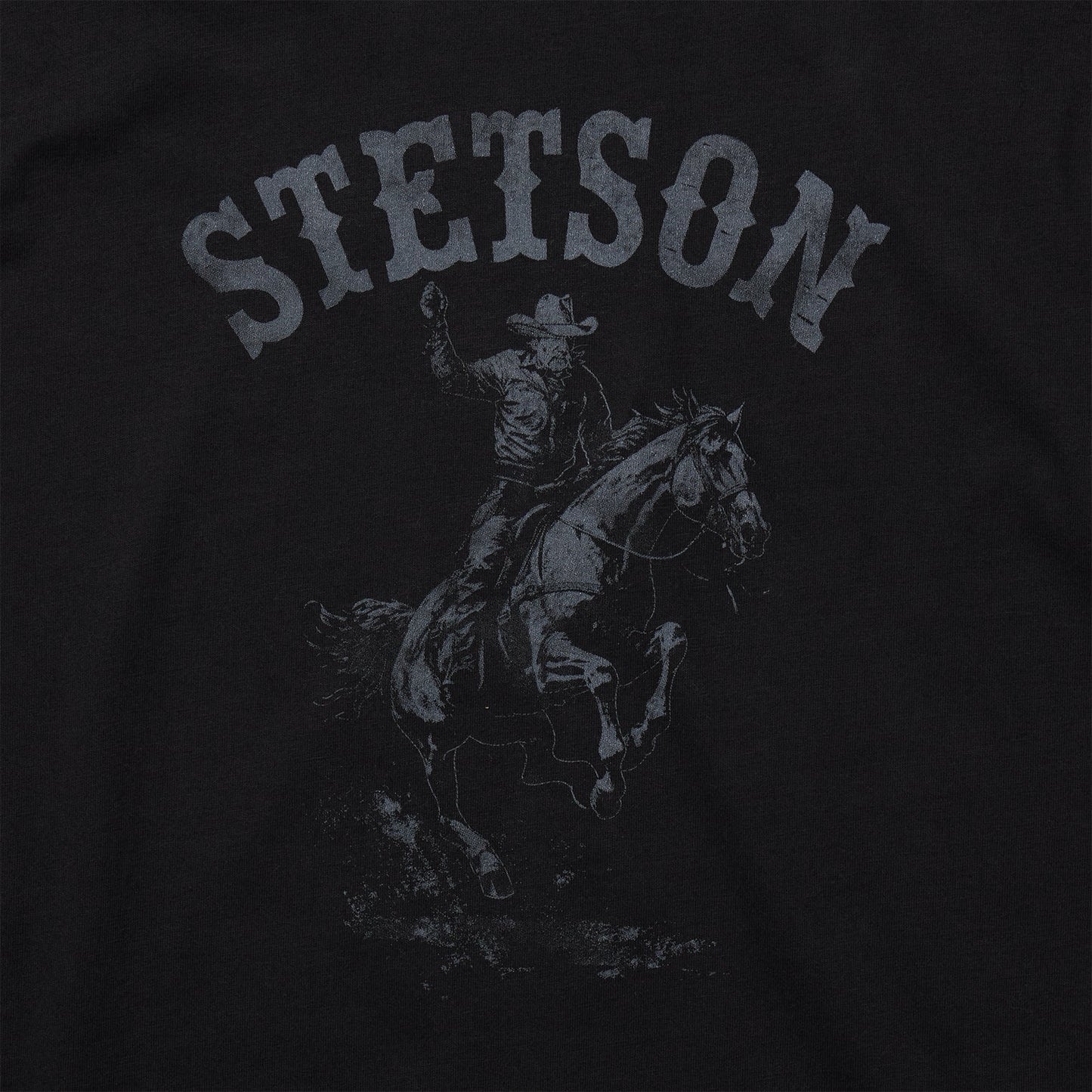 Bronco Rider Graphic Tee | Stetson Black