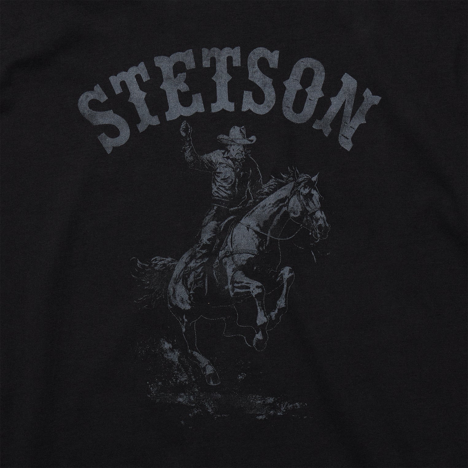 Bronco Rider Graphic Tee | Stetson Black