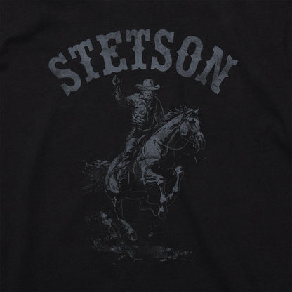 Bronco Rider Graphic Tee | Stetson Black