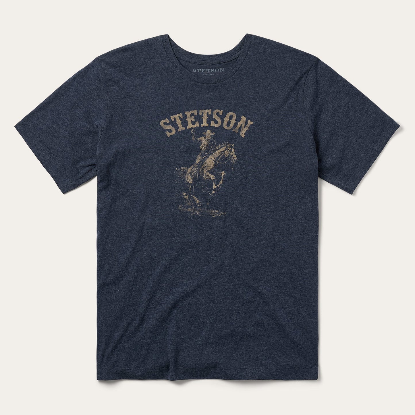 Bronco Rider Graphic Tee | Stetson Blue