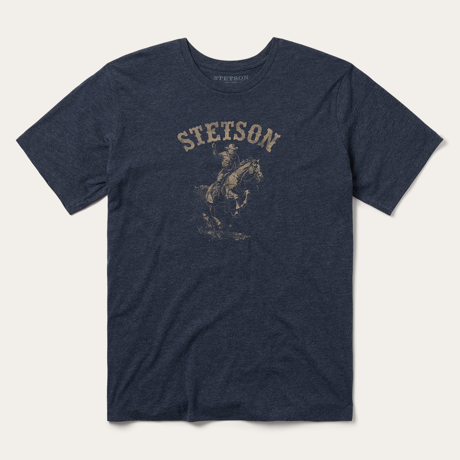 Bronco Rider Graphic Tee | Stetson Blue
