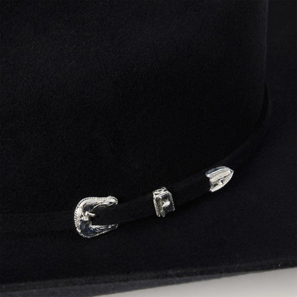 Deadwood 4X Cowboy Hat - 4 1/4" Crown | Stetson Black