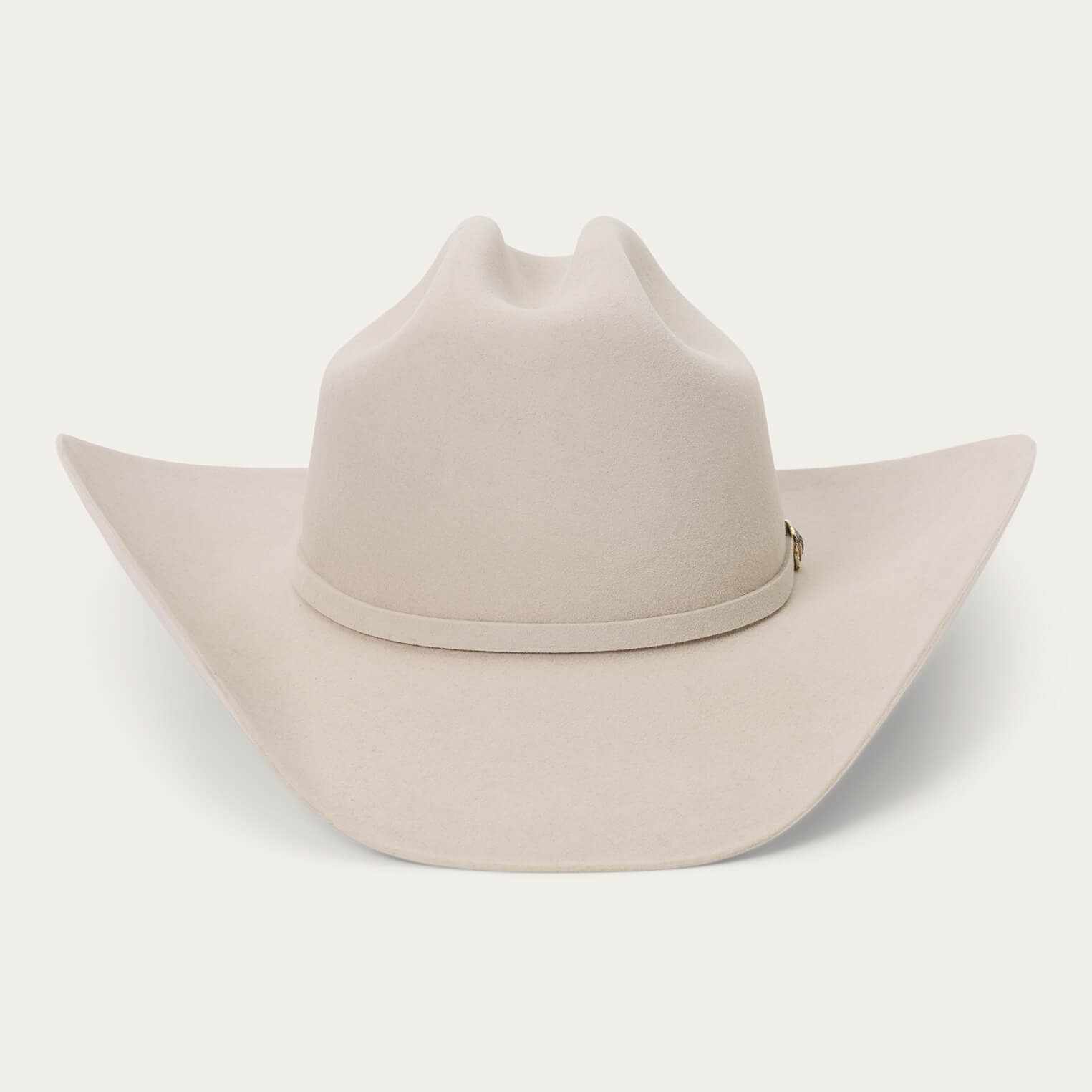 Shasta 10X Cowboy Hat - 4 1/4" Brim | Stetson Silverbelly