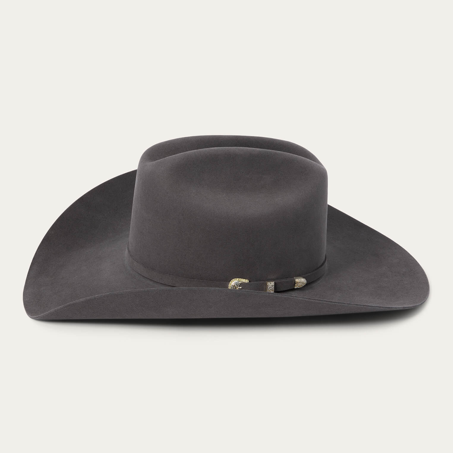 Shasta 10X Cowboy Hat - 4 1/4" Brim | Stetson Charcoal