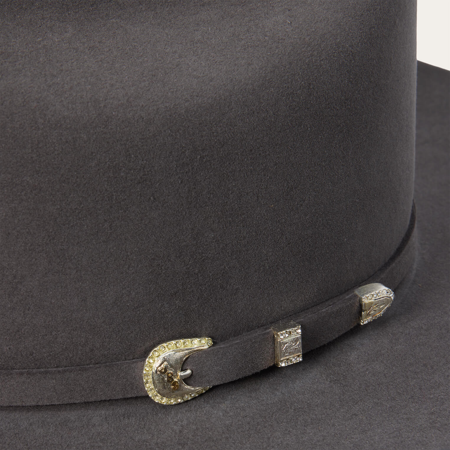 Shasta 10X Cowboy Hat - 4 1/4" Brim | Stetson Charcoal