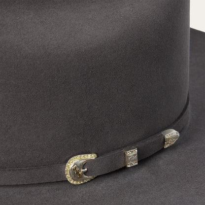 Shasta 10X Cowboy Hat - 4 1/4" Brim | Stetson Charcoal
