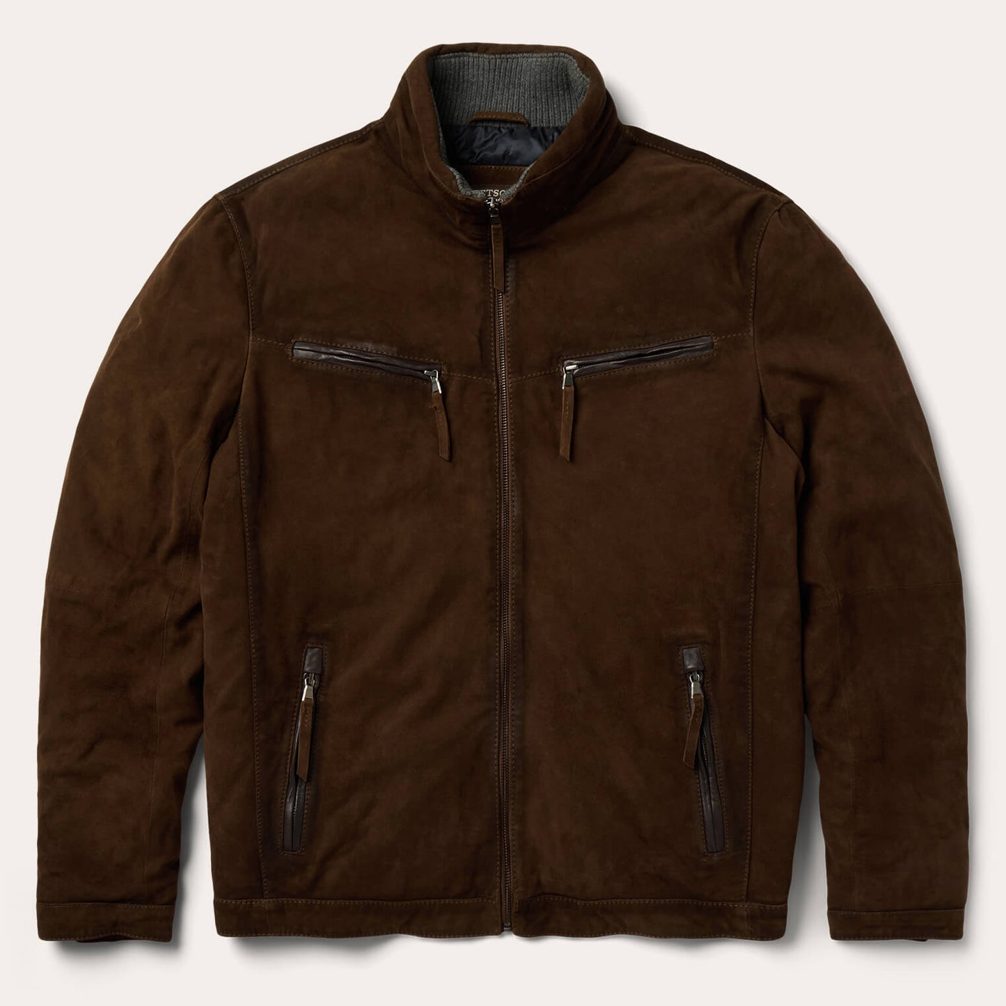 Suede Moto Jacket | Stetson Brown