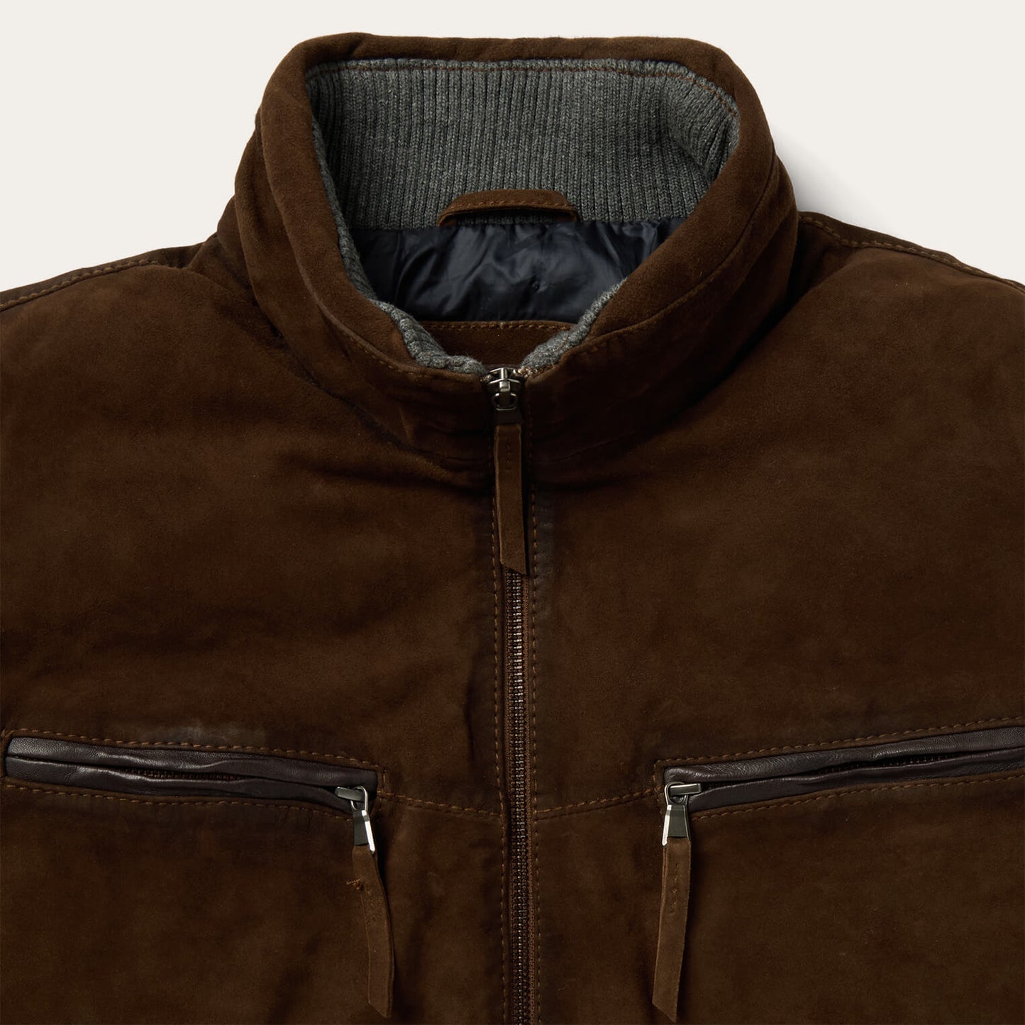 Suede Moto Jacket | Stetson Brown