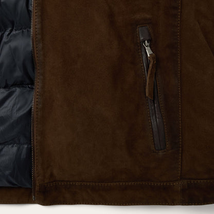 Suede Moto Jacket | Stetson Brown